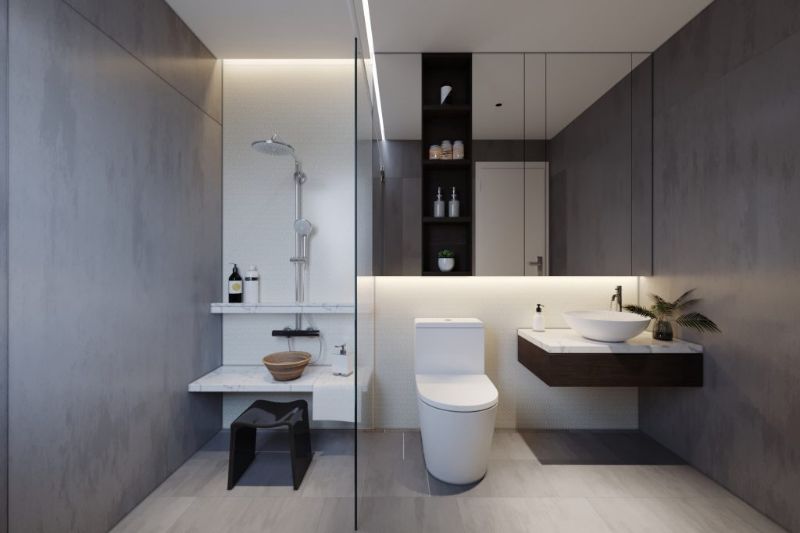 Nhà vệ sinh tự hoại là thiết kế nhà ở phổ biến với nhiều ưu điểm
